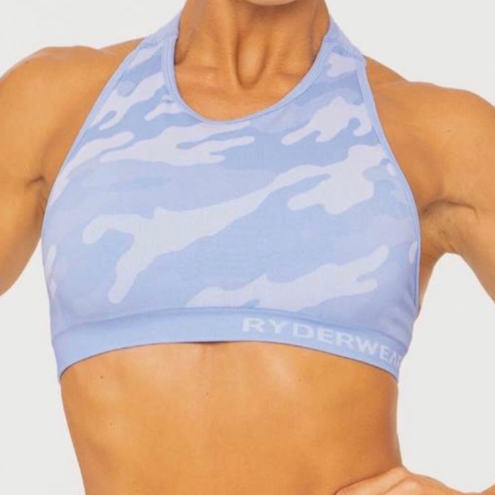 Ryderwear Camo Seamless Sports Bra